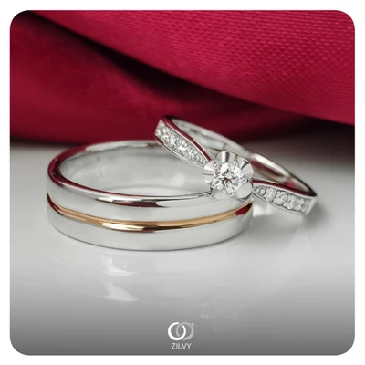 แหวนเพชรผู้ชาย Bennett Band