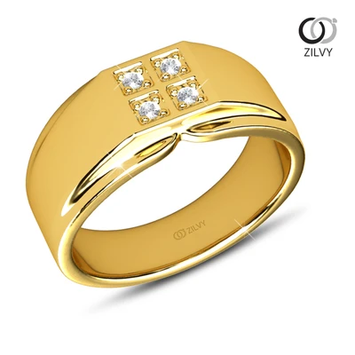 แหวนเพชรผู้ชาย Dante Cluster