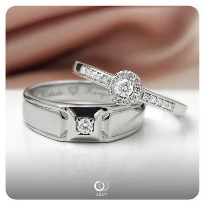 แหวนเพชรผู้ชาย Felix Signet