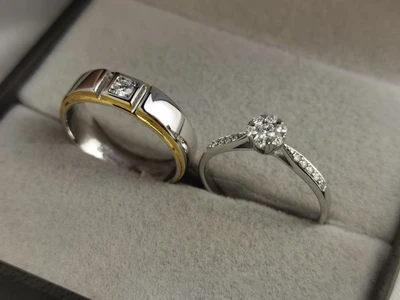 แหวนเพชรผู้ชาย Luca Bezel