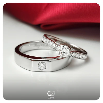 แหวนเพชรผู้ชาย Mercer Signet