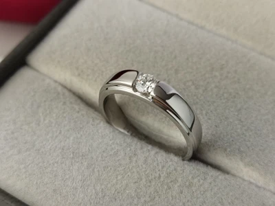 แหวนเพชรผู้ชาย Prescott Solitaire