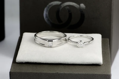 แหวนเพชรผู้ชาย Stone Solitaire