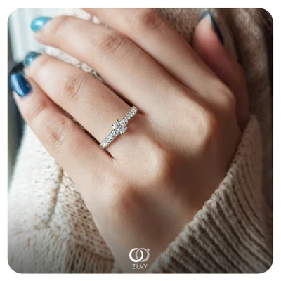 แหวนเพชรผู้ชาย Dalton Signet