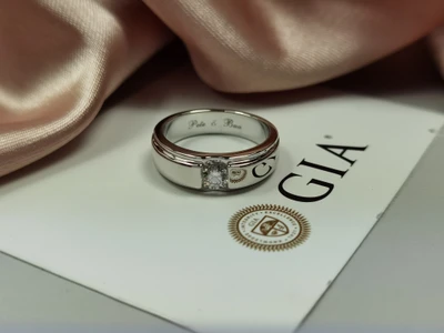 แหวนเพชรผู้ชาย Jett Bezel