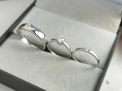 แหวนเพชรผู้ชาย Dante Bezel