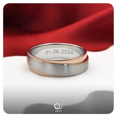 แหวนเพชรผู้ชาย Drake Twist