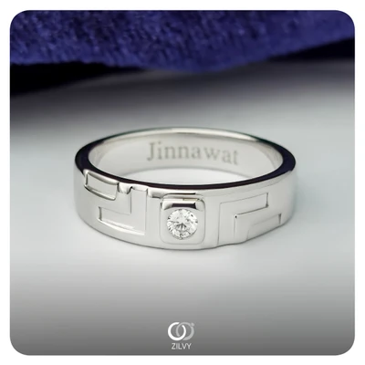 แหวนเพชรผู้ชาย Grant Geo