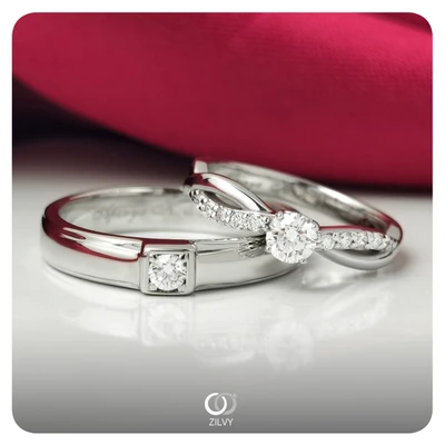 แหวนเพชรผู้ชาย Knox Bezel