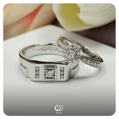 แหวนเพชรผู้ชาย Prescott Geo