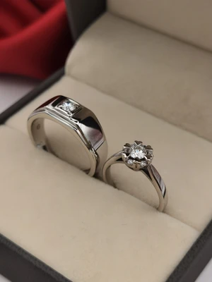 แหวนเพชรผู้ชาย Zane Band