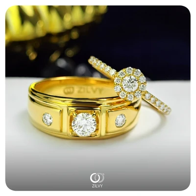 แหวนเพชรผู้ชาย Callum Signet