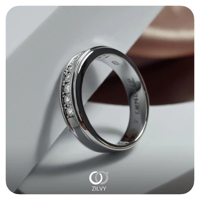 แหวนเพชรผู้ชาย Everett Channel