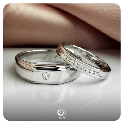 แหวนเพชรผู้ชาย Garrison Solitaire