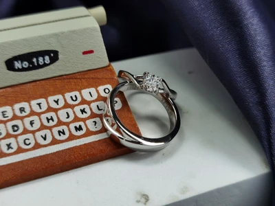 แหวนเพชรผู้ชาย Luca Band