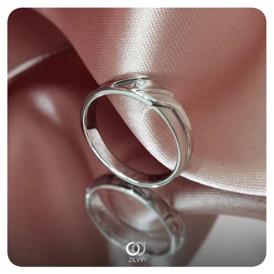 แหวนเพชรผู้ชาย Summit Band