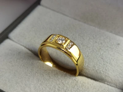 แหวนเพชรผู้ชาย Keane Signet