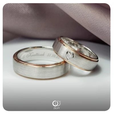 แหวนเพชรผู้ชาย Lawson Band