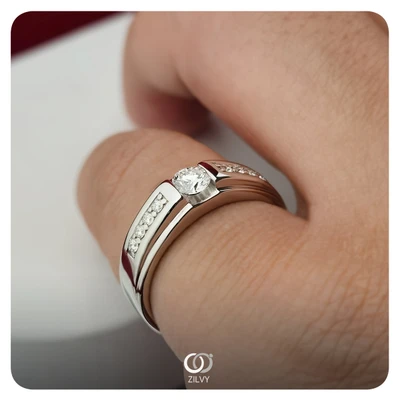 แหวนเพชรผู้ชาย Jett Channel