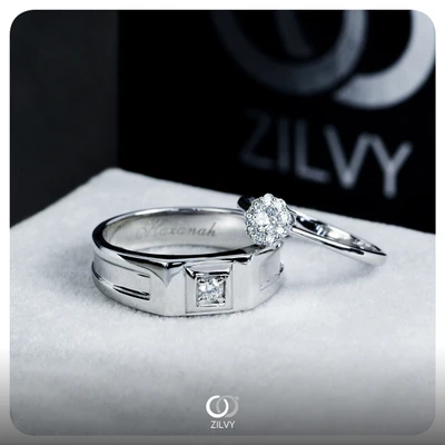 แหวนเพชรผู้ชาย Griffin Signet