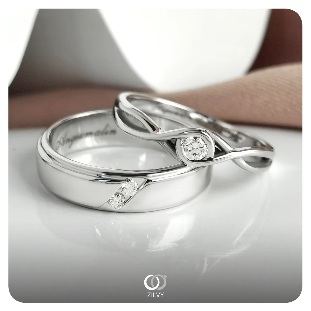 แหวนเพชรผู้ชาย Hawk Channel