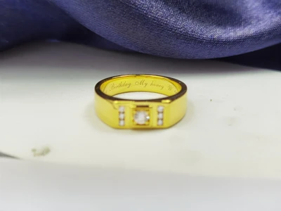 แหวนเพชรผู้ชาย Baron Signet