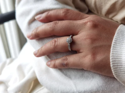 แหวนเพชรผู้ชาย Dante Signet