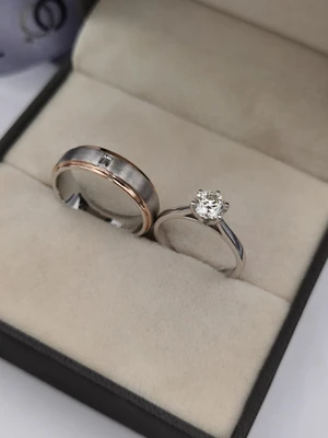 แหวนเพชรผู้ชาย Lennox Line