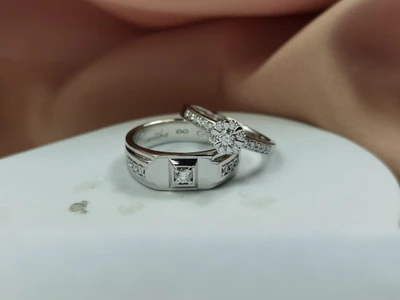 แหวนเพชรผู้ชาย Nash Signet