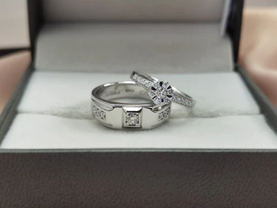 แหวนเพชรผู้ชาย Nash Signet