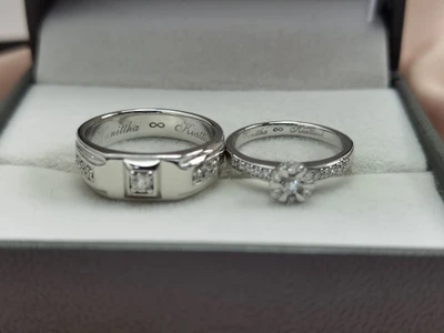 แหวนเพชรผู้ชาย Nash Signet