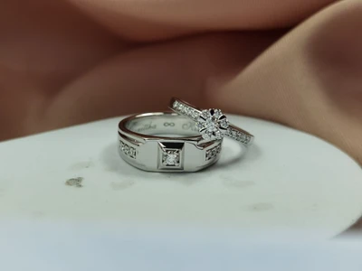 แหวนเพชรผู้ชาย Nash Signet