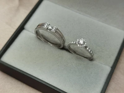 แหวนเพชรผู้ชาย Titan Line