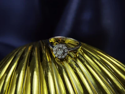 แหวนเพชรผู้ชาย Sterling Signet