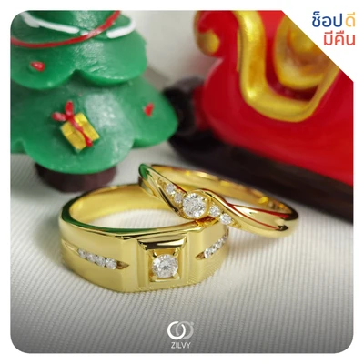 แหวนเพชรผู้ชาย Lennox Signet