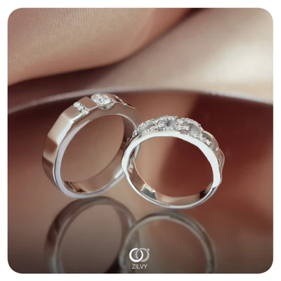 แหวนเพชรผู้ชาย Brooks Line