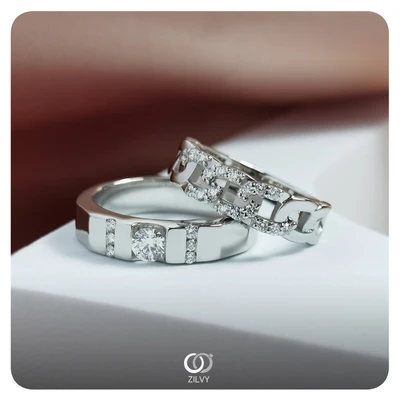 แหวนเพชรผู้ชาย Brooks Line