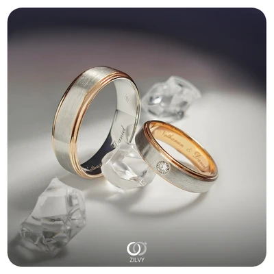 แหวนเพชรผู้ชาย Irving Line