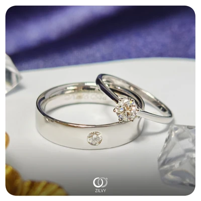 แหวนเพชรผู้ชาย Keane Line