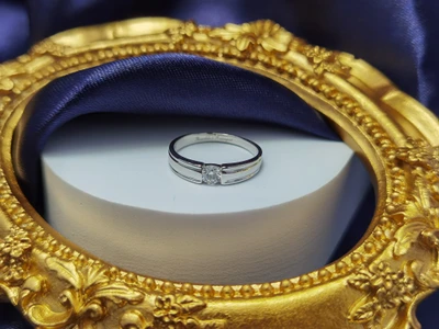 แหวนเพชรผู้ชาย Keane Line