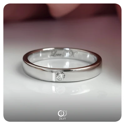 แหวนเพชรผู้ชาย Bennett Line