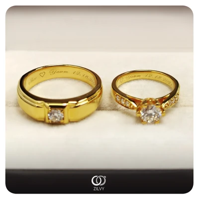 แหวนเพชรผู้ชาย Stone Signet