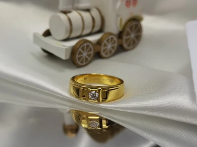 แหวนเพชรผู้ชาย Stone Signet