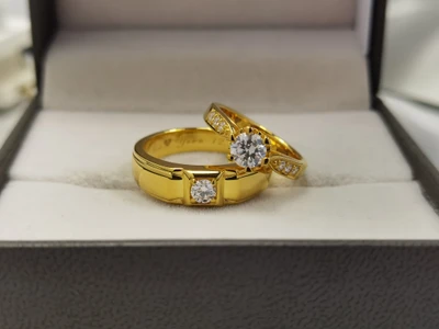 แหวนเพชรผู้ชาย Stone Signet