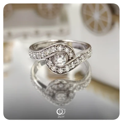 แหวนเพชรผู้ชาย Stone Signet