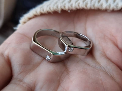 แหวนเพชรผู้ชาย Titan Signet