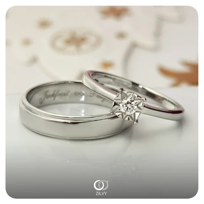 แหวนเพชรผู้ชาย Felix Line