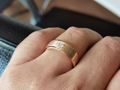 แหวนเพชรผู้ชาย Finch Line