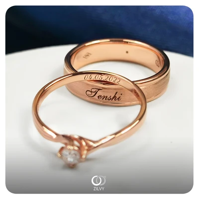 แหวนเพชรผู้ชาย Quentin Horizon