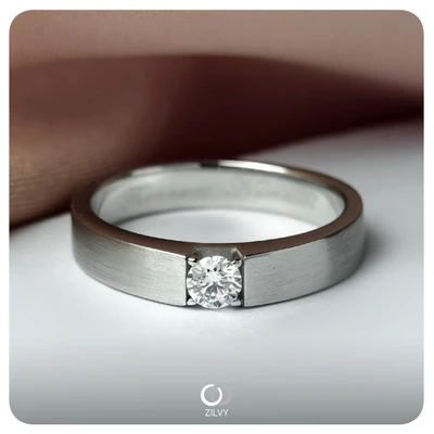 แหวนเพชรผู้ชาย Alden Horizon